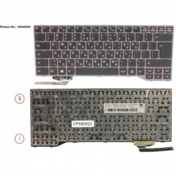 38042884 - KEYBOARD BLACK W/O TS GREECE