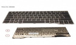 38042880 - KEYBOARD BLACK W/O TS RUSSIA/US