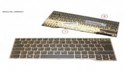 38042871 - KEYBOARD BLACK W/O TS UK