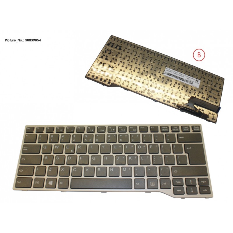 38039854 - KEYBOARD ANTIB. US