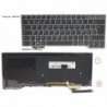 38035260 - KEYBOARD BLACK W/ BL BELGIUM