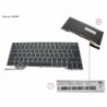 38035252 - KEYBOARD BLACK W/ BL GERMAN