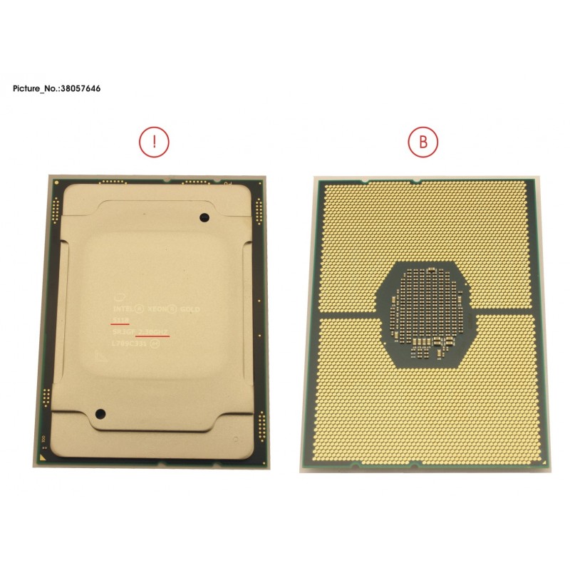 38057646 - CPU XEON GOLD 5118 2,3GHZ 105W