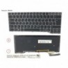 38035255 - KEYBOARD BLACK W/ BL UK