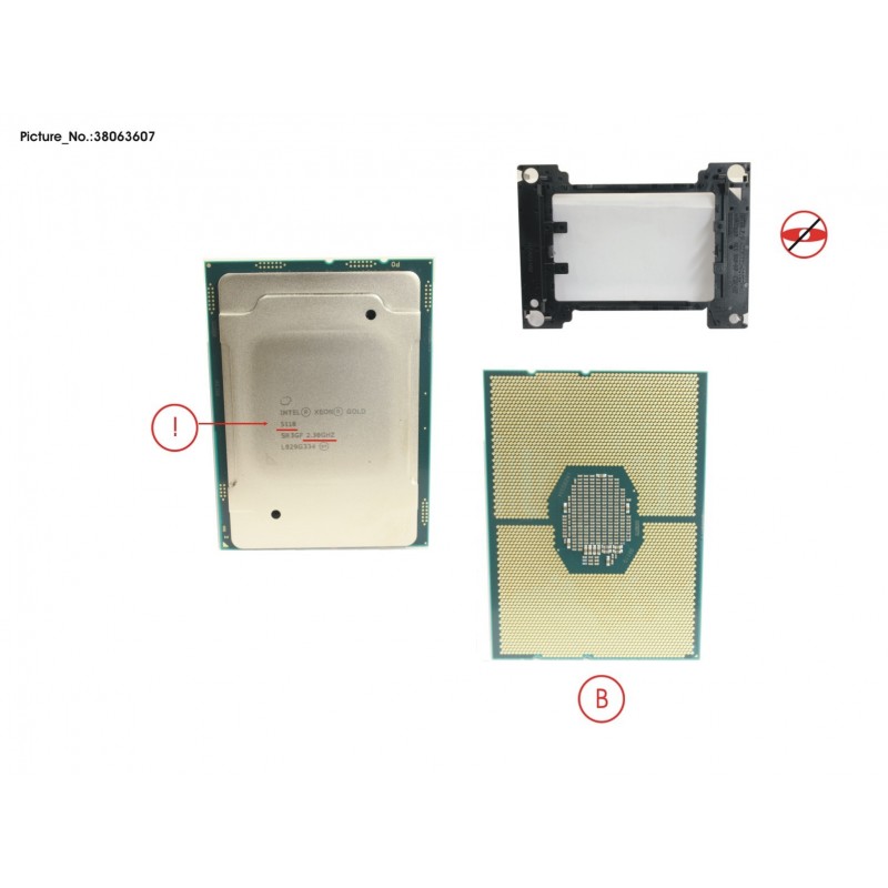 38063607 - CPU XEON GOLD 5118 2,3GHZ 105W