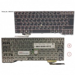 38035247 - KEYBOARD BLACK W/ TS SOUTH EAST EUROPE