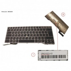 38035240 - KEYBOARD BLACK W/ TS US