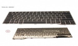 38039841 - KEYBOARD BLACK W/O TS RUSSIA/US