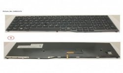 34053375 - KEYBOARD 10KEY BLACK W/ TS PORTUGAL