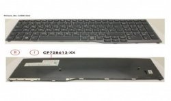 34053366 - KEYBOARD 10KEY BLACK W/O TS ARABIC/UK