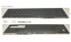 34053364 - KEYBOARD 10KEY BLACK W/O TS GREECE