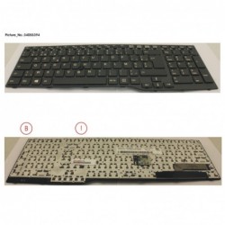 34055394 - KEYBOARD 10KEY BLACK W/ TS BELGIUM