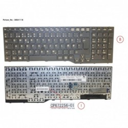 38041118 - KEYBOARD 10KEY BLACK W/ TS DENMARK