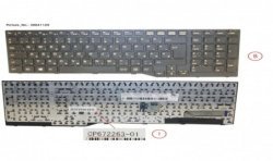 38041125 - KEYBOARD 10KEY BLACK W/ TS HUNGARY
