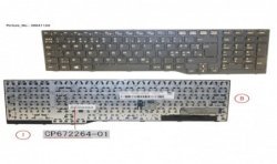 38041126 - KEYBOARD 10KEY BLACK W/ TS NORDIC/EST