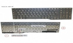38041108 - KEYBOARD 10KEY BLACK W/O TS ARABIC/UK