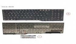 38041096 - KEYBOARD 10KEY BLACK W/O TS DENMARK