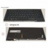 34053340 - KEYBOARD BLACK W/ BL BELGIUM