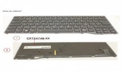 34053347 - KEYBOARD BLACK W/ BL CZECH/SLOVAKIA