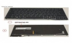 34053342 - KEYBOARD BLACK W/ BL HUNGARY