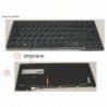 34053334 - KEYBOARD BLACK W/ BL ITALY