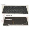 34053343 - KEYBOARD BLACK W/ BL NORDIC/EST