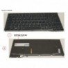 34053338 - KEYBOARD BLACK W/ BL SWISS