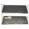 34053410 - KEYBOARD BLACK W/ TS BELGIUM