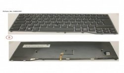 34053351 - KEYBOARD BLACK W/ TS SCHWEDEN/FINLAND