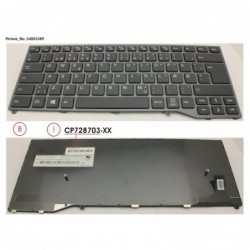 34053389 - KEYBOARD BLACK W/O TS DENMARK