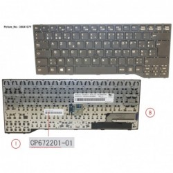 38041079 - KEYBOARD BLACK...