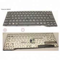 34055339 - KEYBOARD BLACK W/ TS GERMAN