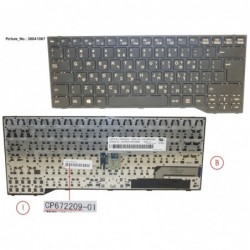 38041087 - KEYBOARD BLACK...