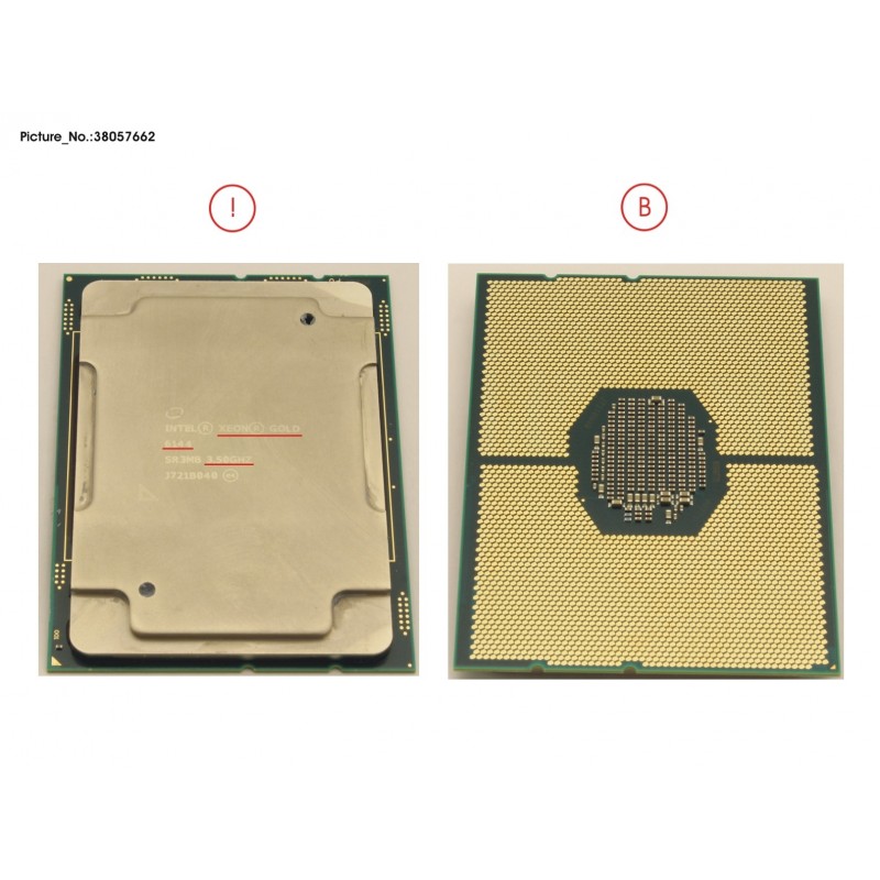 38057662 - CPU XEON GOLD 6144 3,5GHZ 150W