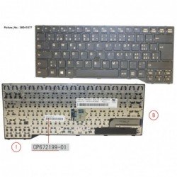 38041077 - KEYBOARD BLACK...