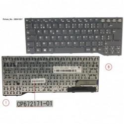 38041057 - KEYBOARD BLACK...