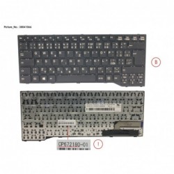 38041066 - KEYBOARD BLACK...