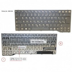 38041063 - KEYBOARD BLACK...