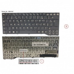 38041047 - KEYBOARD BLACK W/O TS FRANCE