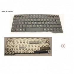 34055414 - KEYBOARD BLACK W/O TS SPAIN