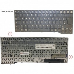 38041049 - KEYBOARD BLACK W/O TS UK