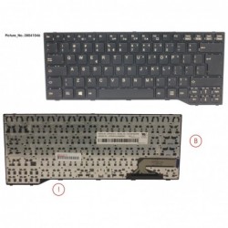 38041056 - KEYBOARD BLACK W/O TS US