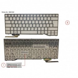 38041042 - KEYBOARD WHITE...