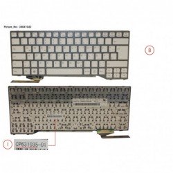 38041042 - KEYBOARD WHITE...