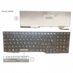 38044203 - KEYBOARD ITALIAN (BLACK)