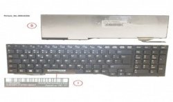 38044206 - KEYBOARD NORWAY (BLACK)