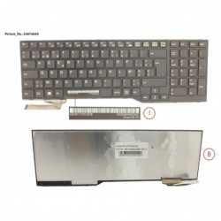 34076045 - KEYBOARD BELGIUM (BLACK)