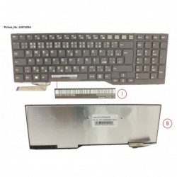 34076055 - KEYBOARD CZECH/SLOVAKIA (BLACK)