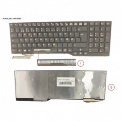 34076040 - KEYBOARD DENMARK (BLACK)