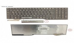 34076034 - KEYBOARD GERMAN (BLACK)